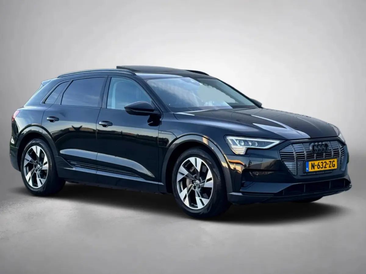 E-tron 55 quattro 95 kWh (Goed OndH, Panorama, Carplay, Trekhaak, Lane Assist, StoelV, Camera, Addapt Cruise, Etc)