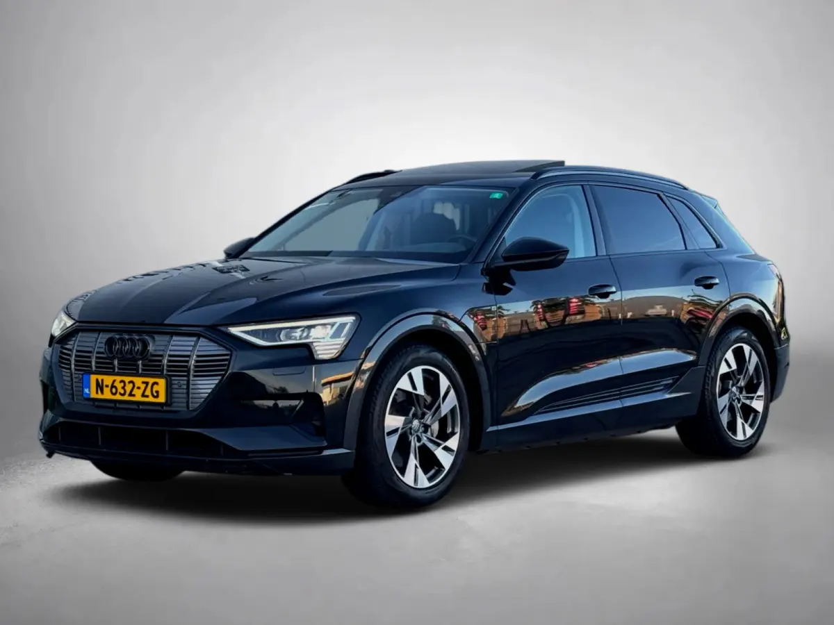 E-tron 55 quattro 95 kWh (Goed OndH, Panorama, Carplay, Trekhaak, Lane Assist, StoelV, Camera, Addapt Cruise, Etc)
