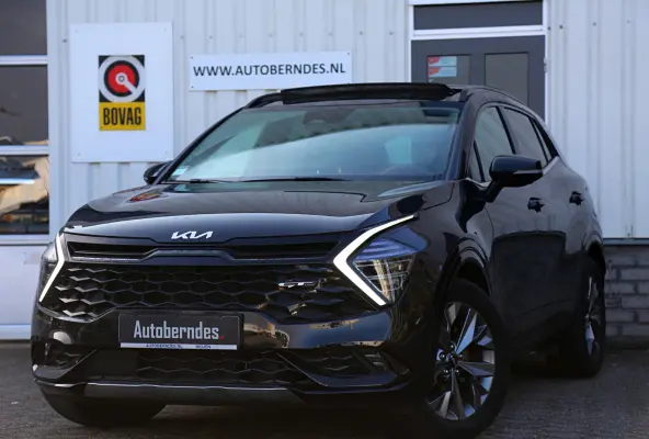 1.6 T-GDi Hybrid GT-Line*Perfect Kia Onderh.*Fabrieksgar.t/m02-2031!*Pano/ACC met stuurhulp/Leder/Stoelverw.V+A/Stuurverw./Stoelkoeling/360Camera/Apple Carplay-Android/Dodehoek/Parkeersens.V