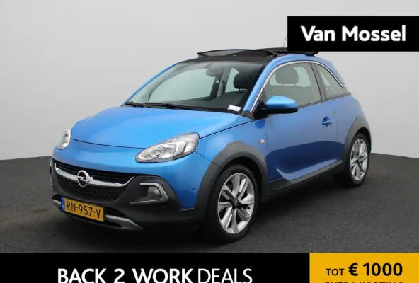 1.0 Turbo Rocks | Elektrisch Vouwdak | Stoelverwarming | Stuurverwarming | Parkeersensoren | Lederen Bekleding |
