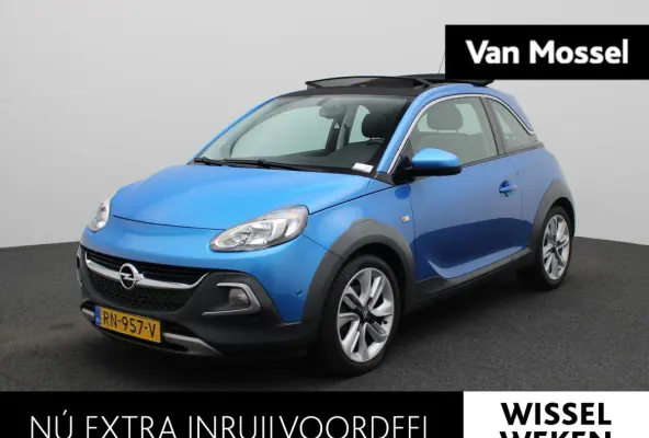 1.0 Turbo Rocks | Elektrisch Vouwdak | Stoelverwarming | Stuurverwarming | Parkeersensoren | Lederen Bekleding |
