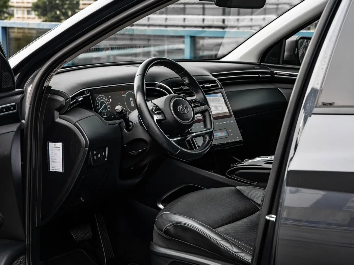 1.6 CRDi 48V Mild Hybrid Premium Sky | Panoramadak | Trekhaak 1.650 kg | Leder | 360 Camera | ACC | KRELL | Memory | 19" | Dealeronderhouden