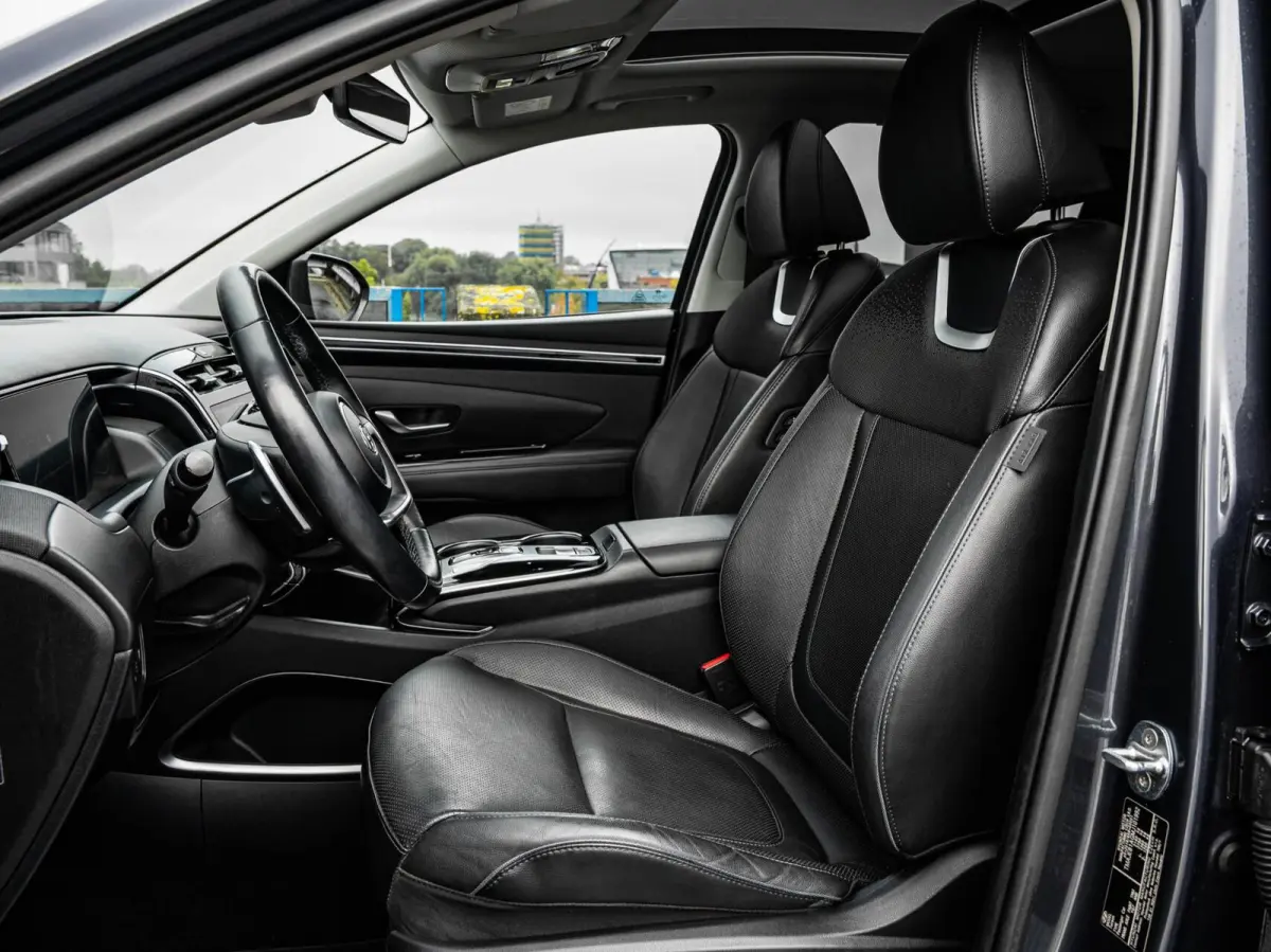 1.6 CRDi 48V Mild Hybrid Premium Sky | Panoramadak | Trekhaak 1.650 kg | Leder | 360 Camera | ACC | KRELL | Memory | 19" | Dealeronderhouden