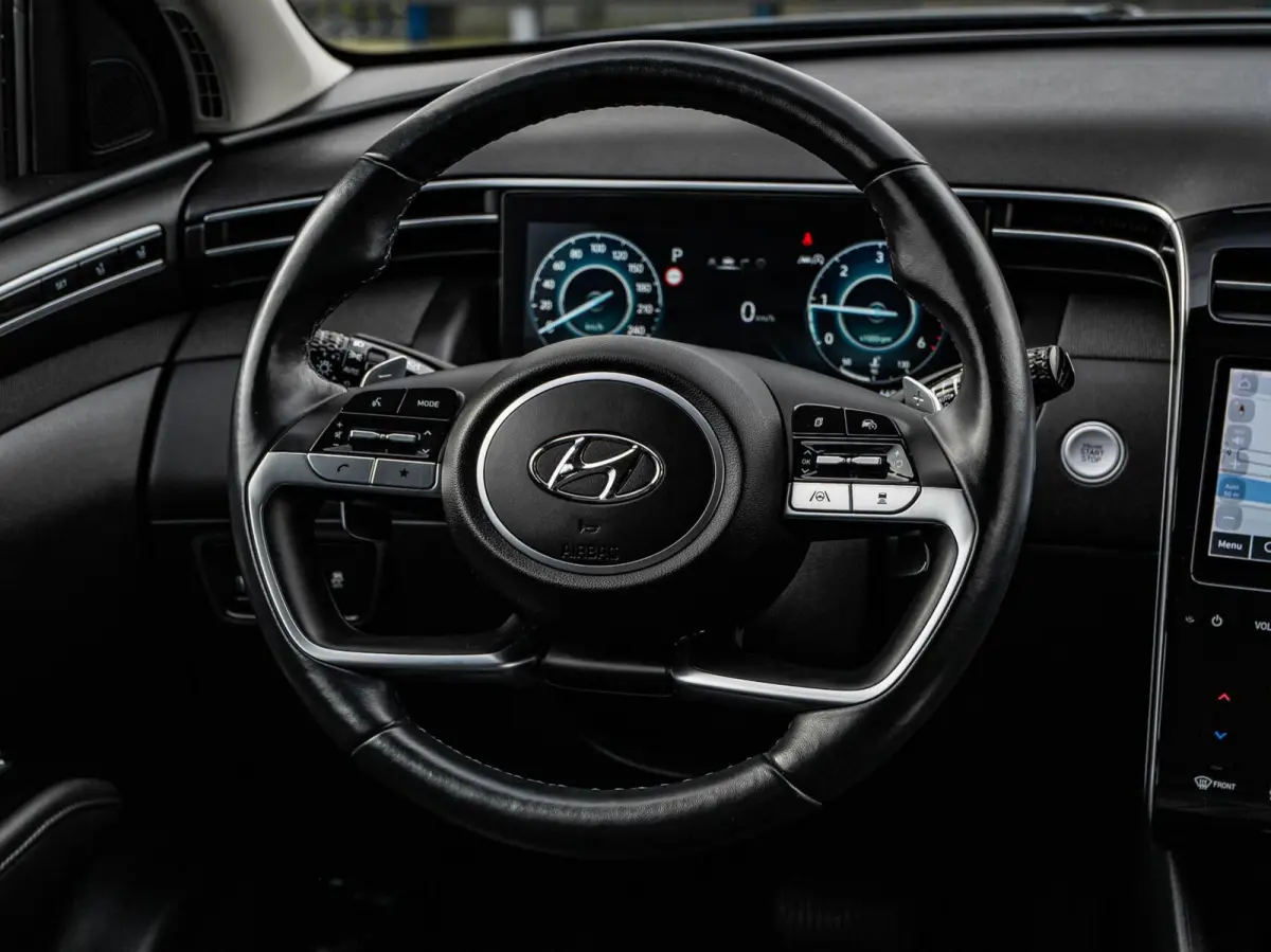 1.6 CRDi 48V Mild Hybrid Premium Sky | Panoramadak | Trekhaak 1.650 kg | Leder | 360 Camera | ACC | KRELL | Memory | 19" | Dealeronderhouden