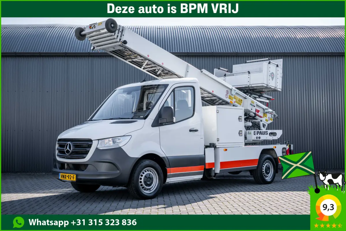 315 | Verhuislift / ladder | Nieuwstaat | Paus City-Floh 27M | 400KG Laadvermogen | Cruise | Airco