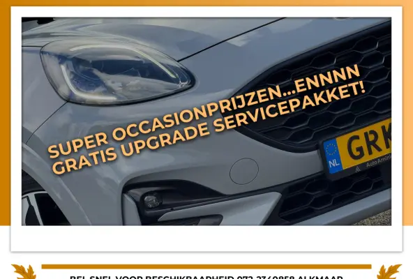 1.0 EcoBoost ST-Line X Automaat- Grey Matter - Virtual/Winterpakket/Carplay - Topstaat