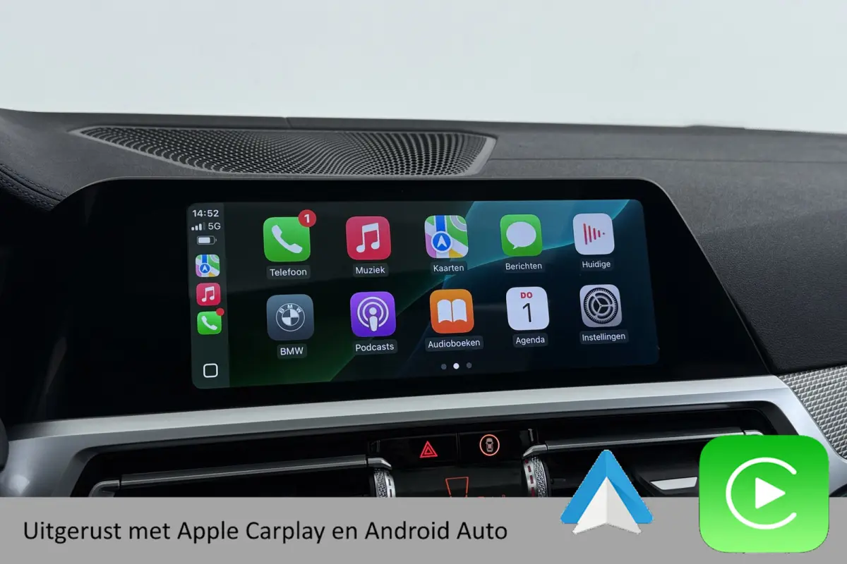 320i High Executive M-Sport | Trekhaak | Panoramadak | CarPlay | Leer | Sportstoelen | Stoelverwarming |