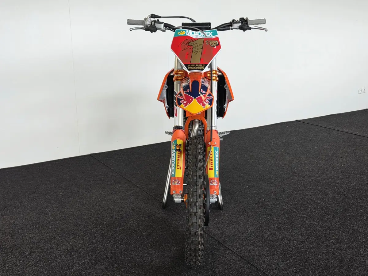 SX-F Herlings Replica | Compleet Nieuw | Gesigneerd! | Replica van de 2018 MXGP kampioenschap fiets!