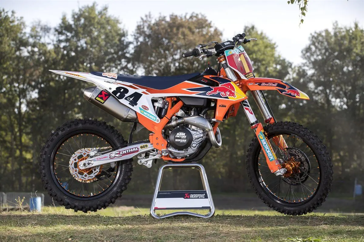 SX-F Herlings Replica | Compleet Nieuw | Gesigneerd! | Replica van de 2018 MXGP kampioenschap fiets!