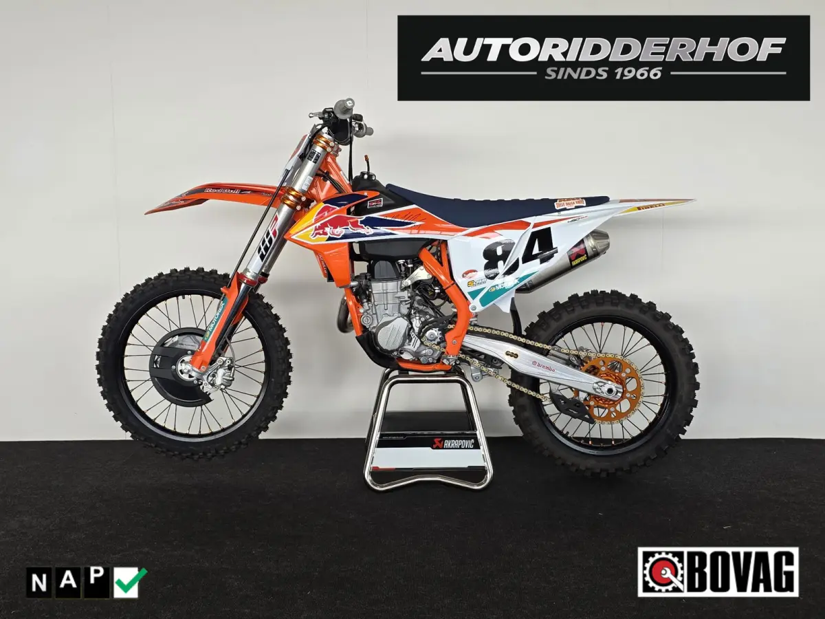 SX-F Herlings Replica | Compleet Nieuw | Gesigneerd! | Replica van de 2018 MXGP kampioenschap fiets!