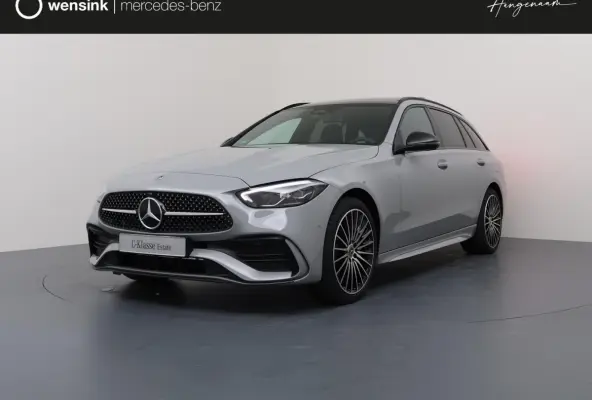 300e 140 Years Edition | Panoramaschuifdak | Night Pakket | AMG-line | Alpine grijs |