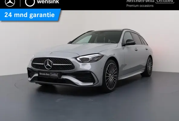 300e 140 Years Edition | Panoramaschuifdak | Night Pakket | AMG-line | Alpine grijs |