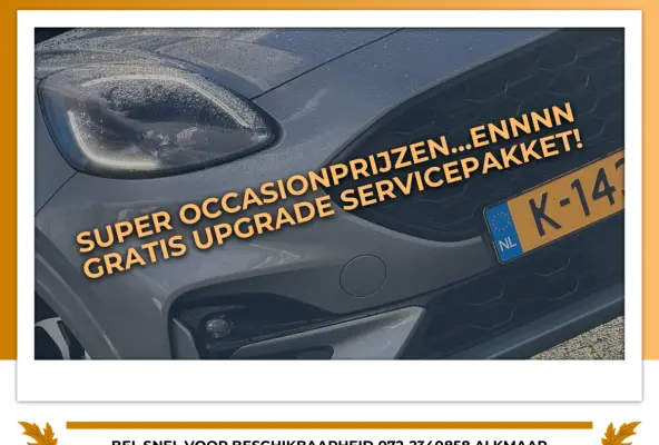 1.0 EcoBoost ST-Line - Solar Silver - Winterpakket/Virtual/Carplay - 1e eigenaar