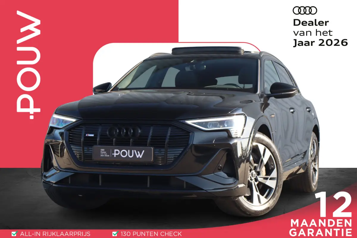 55 quattro 409pk S Edition 95 kWh | SoH 94% | ACC | Luchtvering | Voorstoelen Verwarmd | Achteruitrijcamera