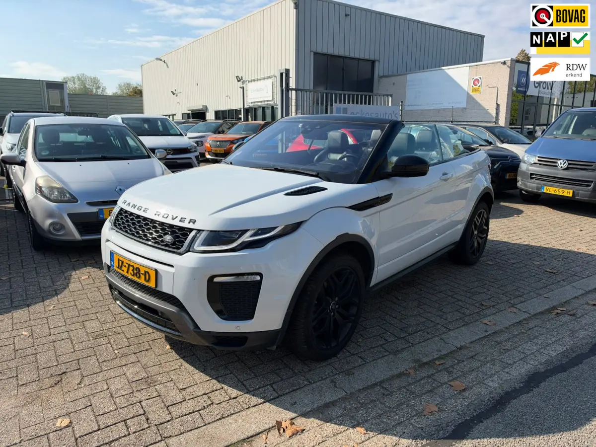 Land Rover Range Rover Evoque Convertible 2016 Benzine Automatisch leasen