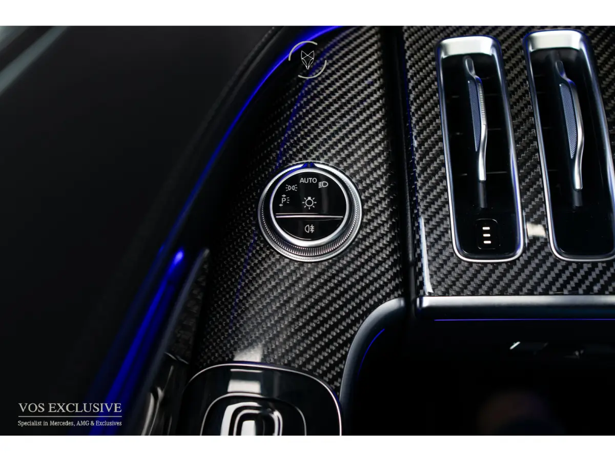 580 4-M AMG NIEUWPRIJS €269.005 E-Active Body Control|Burmester 4D|Exclusiefpakket|Carbon|4*Stoelkoeling|Pano|21"|HUD|Achterasbesturing