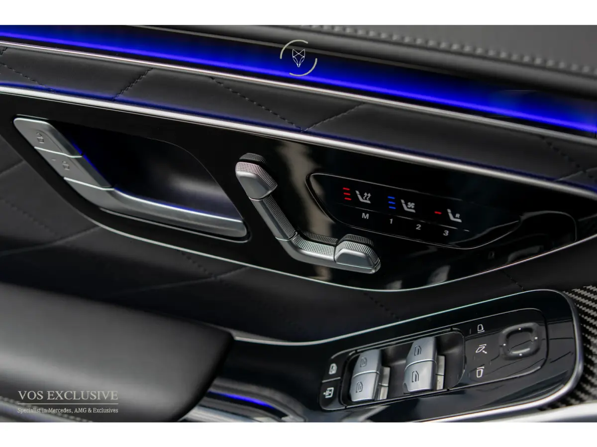 580 4-M AMG NIEUWPRIJS €269.005 E-Active Body Control|Burmester 4D|Exclusiefpakket|Carbon|4*Stoelkoeling|Pano|21"|HUD|Achterasbesturing