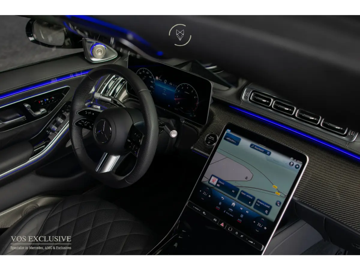 580 4-M AMG NIEUWPRIJS €269.005 E-Active Body Control|Burmester 4D|Exclusiefpakket|Carbon|4*Stoelkoeling|Pano|21"|HUD|Achterasbesturing