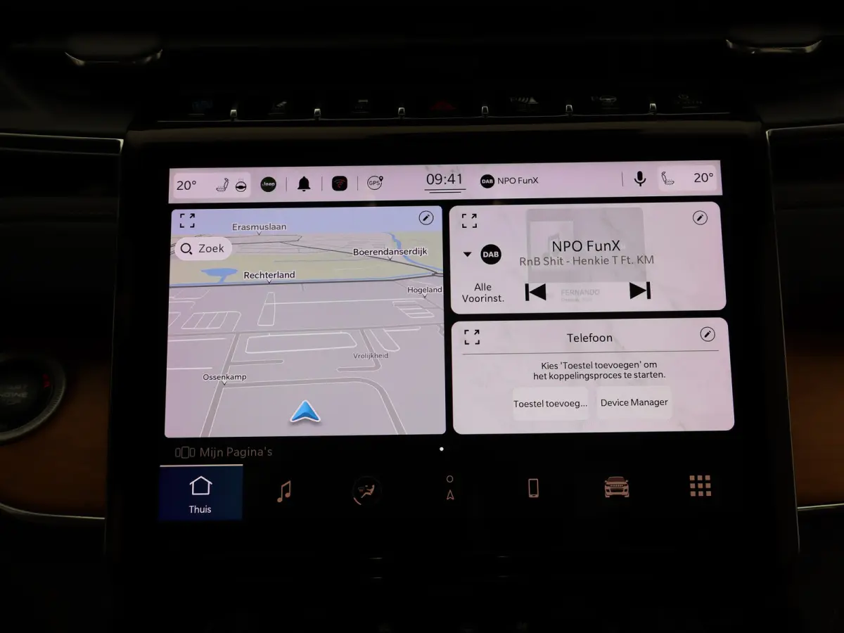 2.0 Summit Reserve 4xe | SOH 92% | Luchtvering | McIntosh | Pano dak | 21"LMV | Stoelverw. en verkoeling V+A | Memory | Elek. stoelen | HUD | Passagier display | Carplay |
