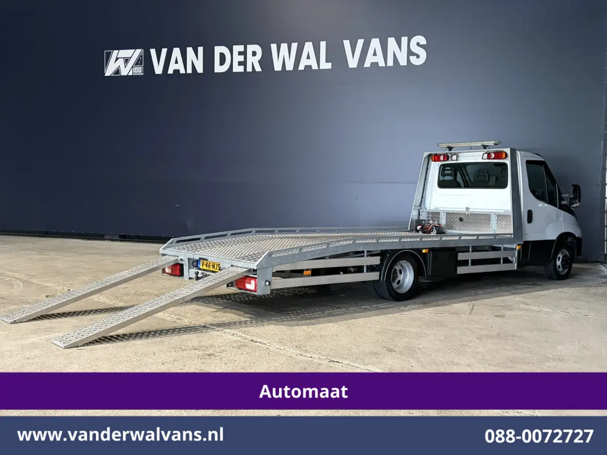 35C14H 2.3 Oprijwagen Automaat Dubbel Lucht Euro6 Airco | Camera | 3500kg Trekhaak | Electrische Lier | Chauffeursstoel Cruisecontrol, Bijrijdersbank