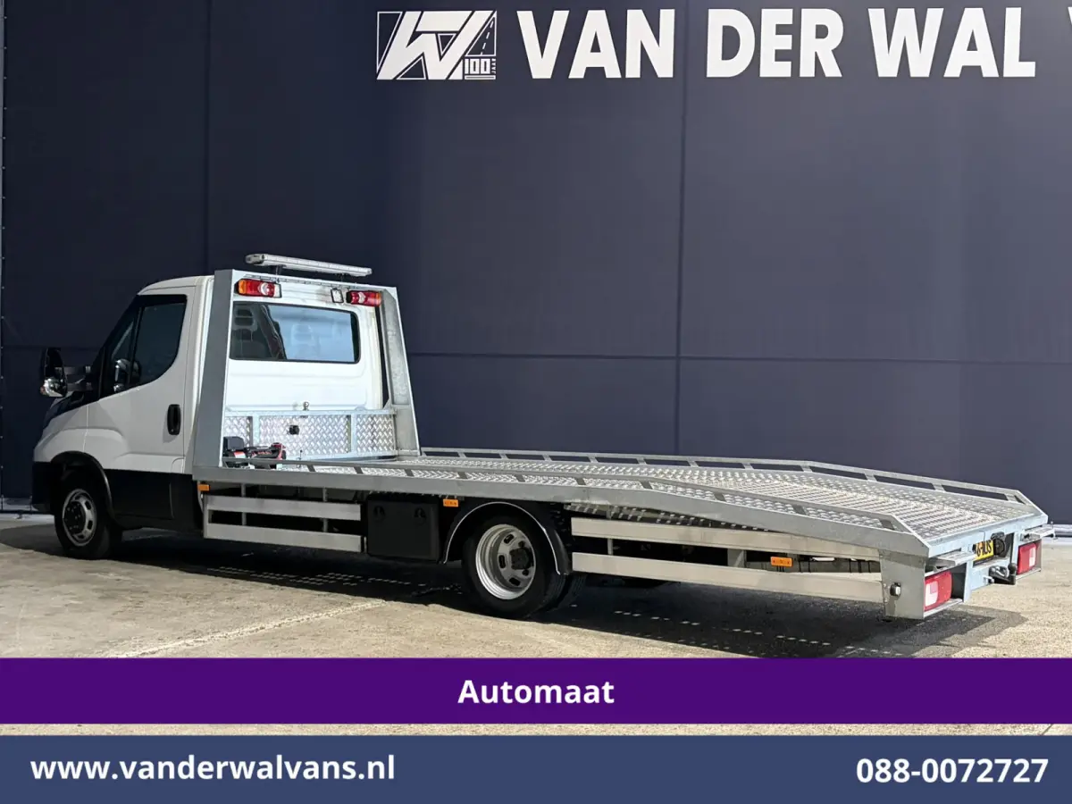 35C14H 2.3 Oprijwagen Automaat Dubbel Lucht Euro6 Airco | Camera | 3500kg Trekhaak | Electrische Lier | Chauffeursstoel Cruisecontrol, Bijrijdersbank