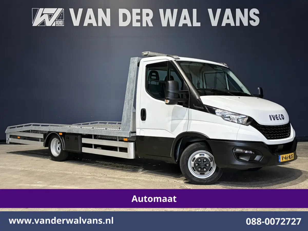 35C14H 2.3 Oprijwagen Automaat Dubbel Lucht Euro6 Airco | Camera | 3500kg Trekhaak | Electrische Lier | Chauffeursstoel Cruisecontrol, Bijrijdersbank