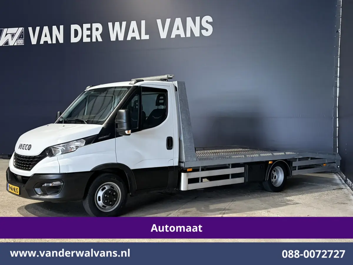 35C14H 2.3 Oprijwagen Automaat Dubbel Lucht Euro6 Airco | Camera | 3500kg Trekhaak | Electrische Lier | Chauffeursstoel Cruisecontrol, Bijrijdersbank