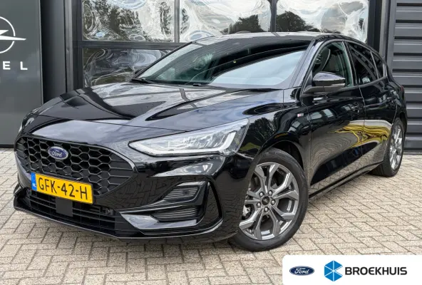 1.0 Hybrid 125 PK ST Line | STUUR, STOEL EN VOORRUITVERWARMING| FULL LED| NAVIGATIE + APPLE CARPLAY/ANDROID AUTO| PARKEERSENSOREN V+A| KEYLESS START| NEDERLANDSE AUTO| EERSTE EIGENAAR| DEALE