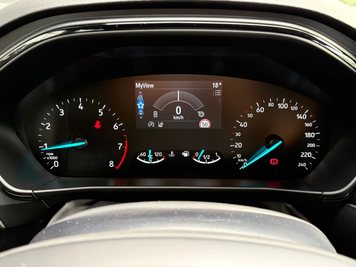 1.0 Hybrid 125 PK ST Line | STUUR, STOEL EN VOORRUITVERWARMING| FULL LED| NAVIGATIE + APPLE CARPLAY/ANDROID AUTO| PARKEERSENSOREN V+A| KEYLESS START| NEDERLANDSE AUTO| EERSTE EIGENAAR| DEALE