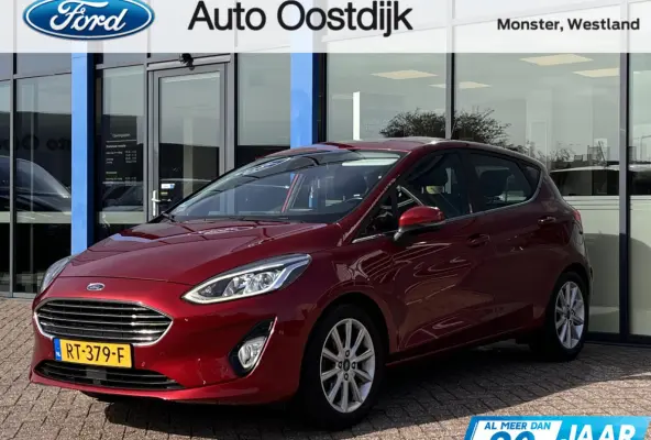 1.0 EcoBoost Titanium 100pk Trekhaak Adaptieve Cruise Camera Verwarmde Voorruit Navi B&O Parkeersensoren Climate 16'' Velgen *Leuk*