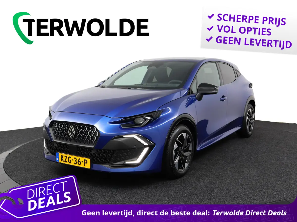 techno full hybrid E-Tech 160 pk | pack winter, safety & parking | all-season banden | verlenging connected services openR link met twee jaar |