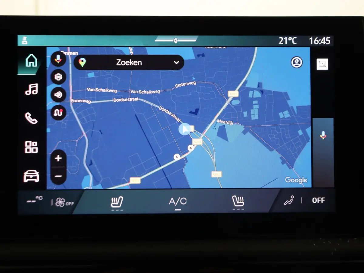 techno full hybrid E-Tech 160 pk | pack winter, safety & parking | all-season banden | verlenging connected services openR link met twee jaar |