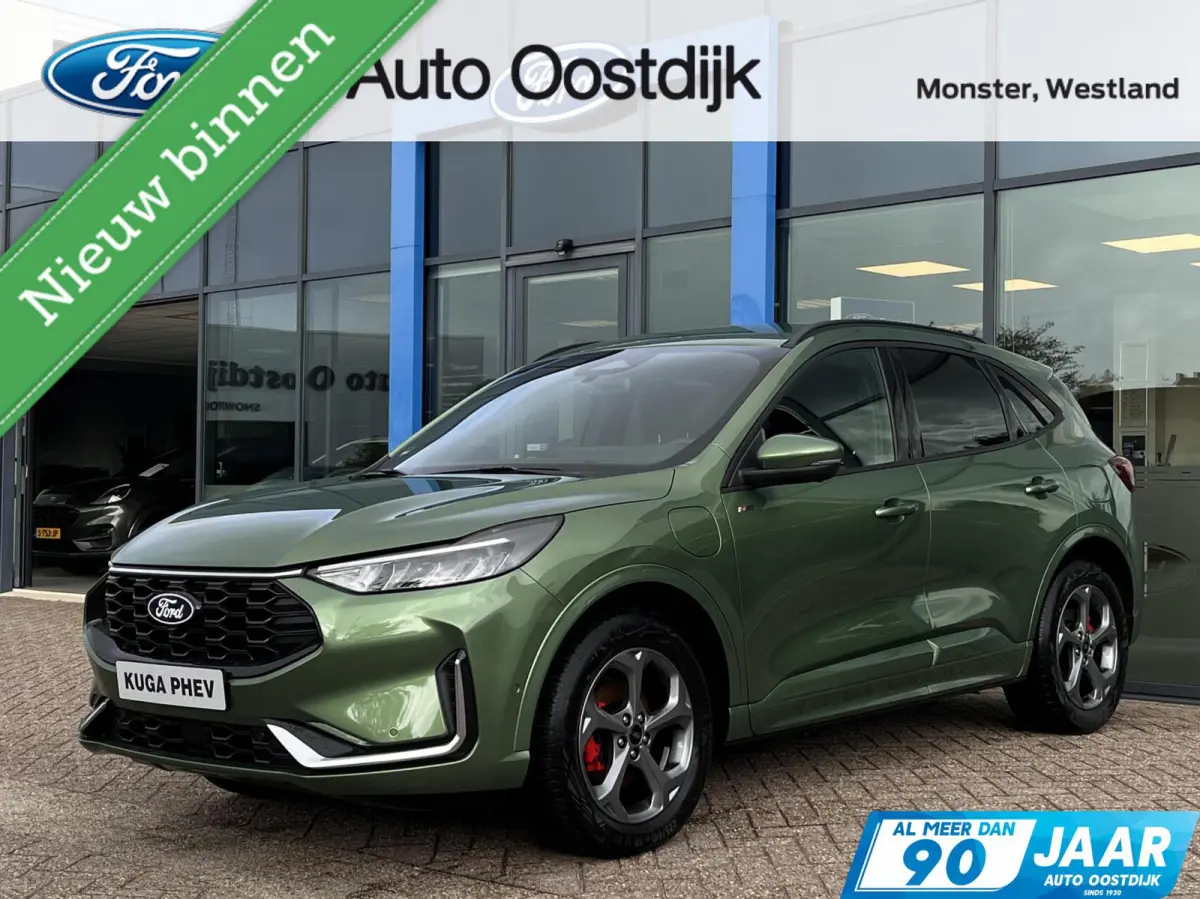 2.5 PHEV ST-Line X 243PK Afn. Trekhaak Winterpack Adaptieve Cruise 360-Camera B&O Elek. Achterklep Climate Parkeersensoren Full-LED *2100KG Trekgewicht*