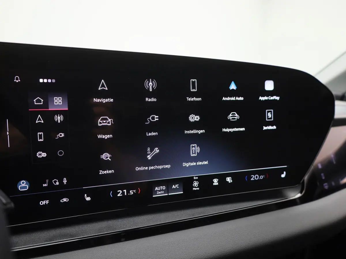 edition 83 kWh 252 PK | Adaptive cruise control | Navigatie | Stuurverwarming | Stoelverwarming voor & achter | Elektrisch instel. voorstoelen | 360 Camera | Smartphone interface | MMI-bijri