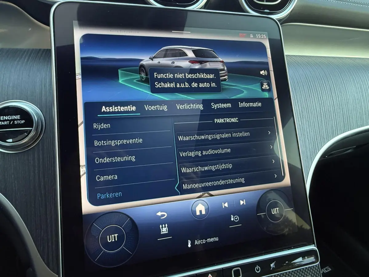 400e AMG ACHTERAS BESTURING LUCHTVERING TREKHAAK