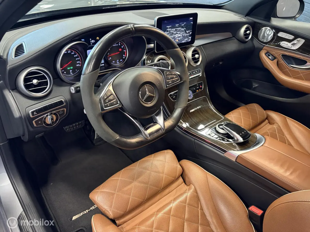 AMG 63 S 510 PK / DESIGNO LEDER / PANODAK / SPORTUITLAAT / BURMESTER / STOELKOELING+STOELVERW.+ MEMORY / SUPER ONDERHOUDEN