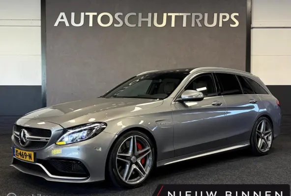 AMG 63 S 510 PK / DESIGNO LEDER / PANODAK / SPORTUITLAAT / BURMESTER / STOELKOELING+STOELVERW.+ MEMORY / SUPER ONDERHOUDEN