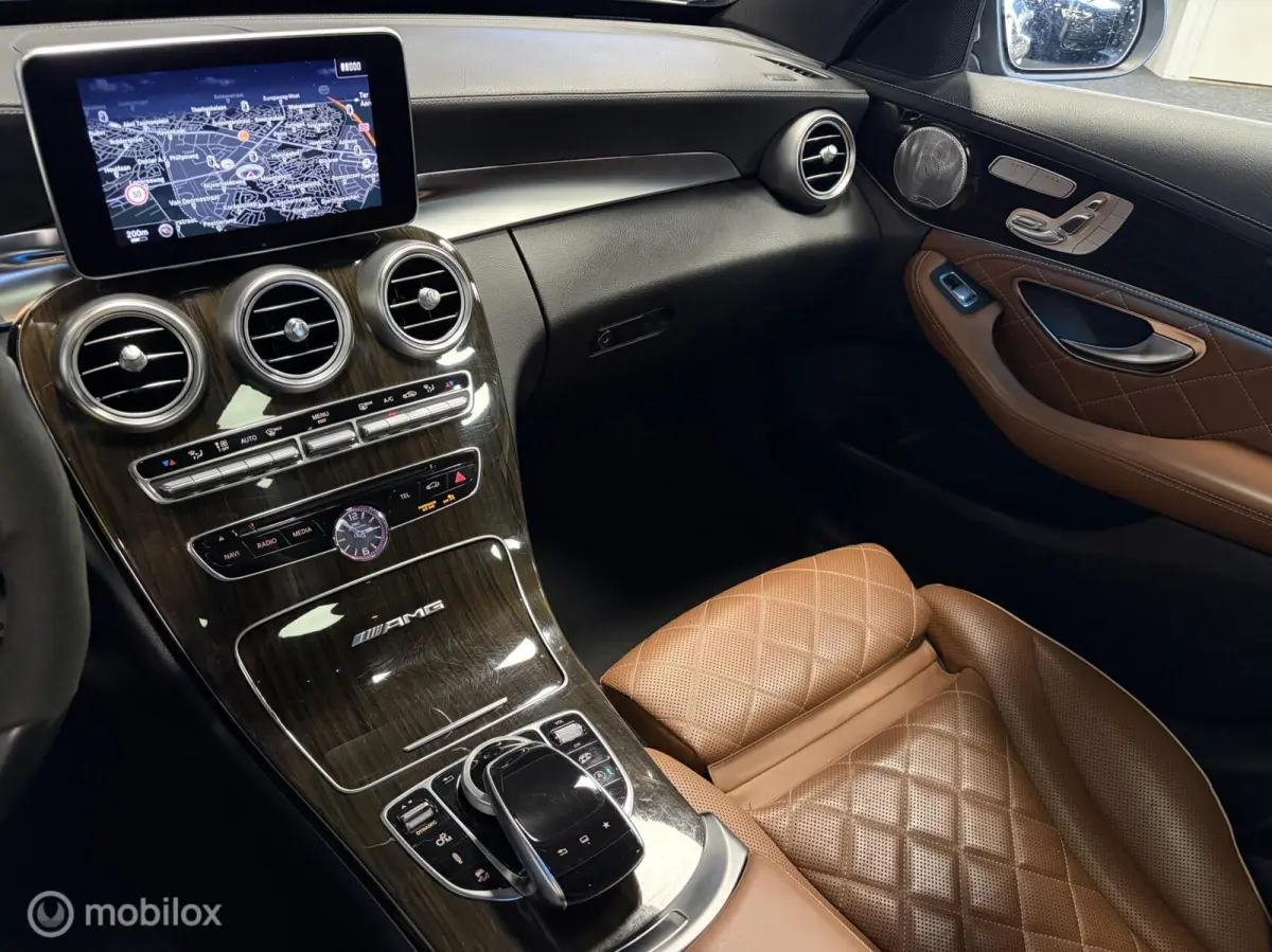AMG 63 S 510 PK / DESIGNO LEDER / PANODAK / SPORTUITLAAT / BURMESTER / STOELKOELING+STOELVERW.+ MEMORY / SUPER ONDERHOUDEN