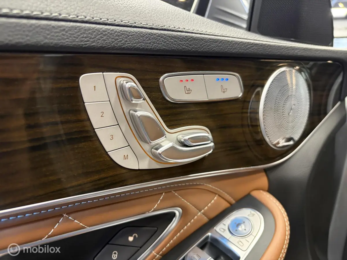 AMG 63 S 510 PK / DESIGNO LEDER / PANODAK / SPORTUITLAAT / BURMESTER / STOELKOELING+STOELVERW.+ MEMORY / SUPER ONDERHOUDEN