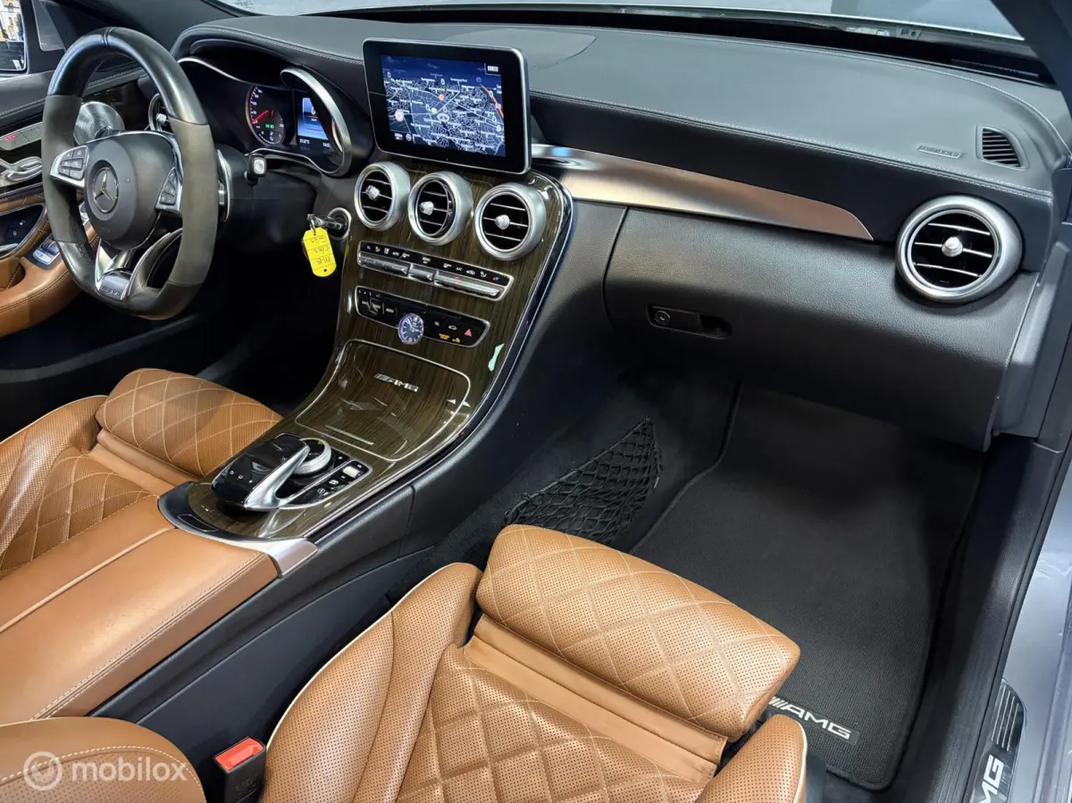 AMG 63 S 510 PK / DESIGNO LEDER / PANODAK / SPORTUITLAAT / BURMESTER / STOELKOELING+STOELVERW.+ MEMORY / SUPER ONDERHOUDEN