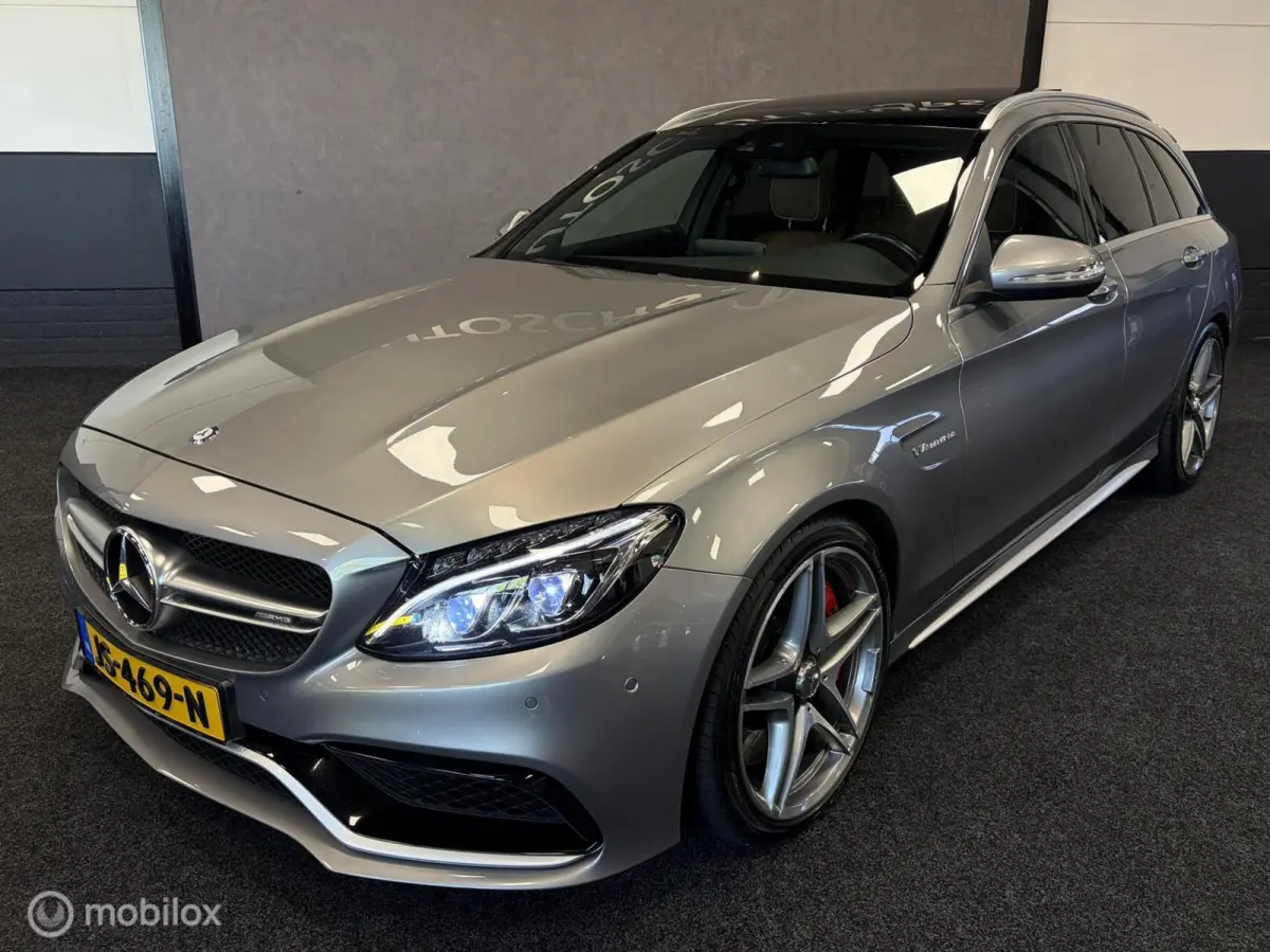 AMG 63 S 510 PK / DESIGNO LEDER / PANODAK / SPORTUITLAAT / BURMESTER / STOELKOELING+STOELVERW.+ MEMORY / SUPER ONDERHOUDEN