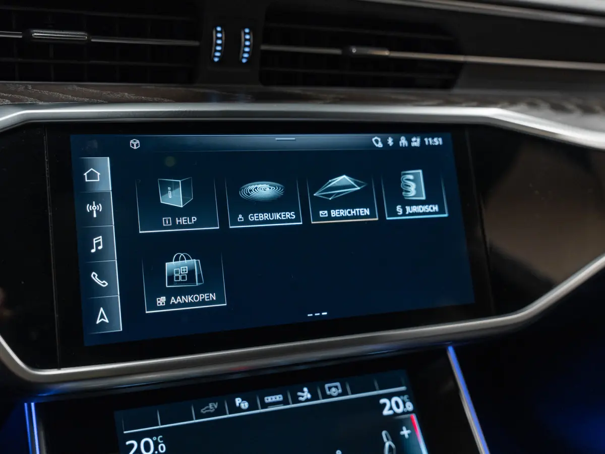 50 TFSI e Quattro 3X S-Line, Black Optik, Pano, ACC, Virtual, Ambiënte Light, Apple Carplay, Camera, PDC, Clima