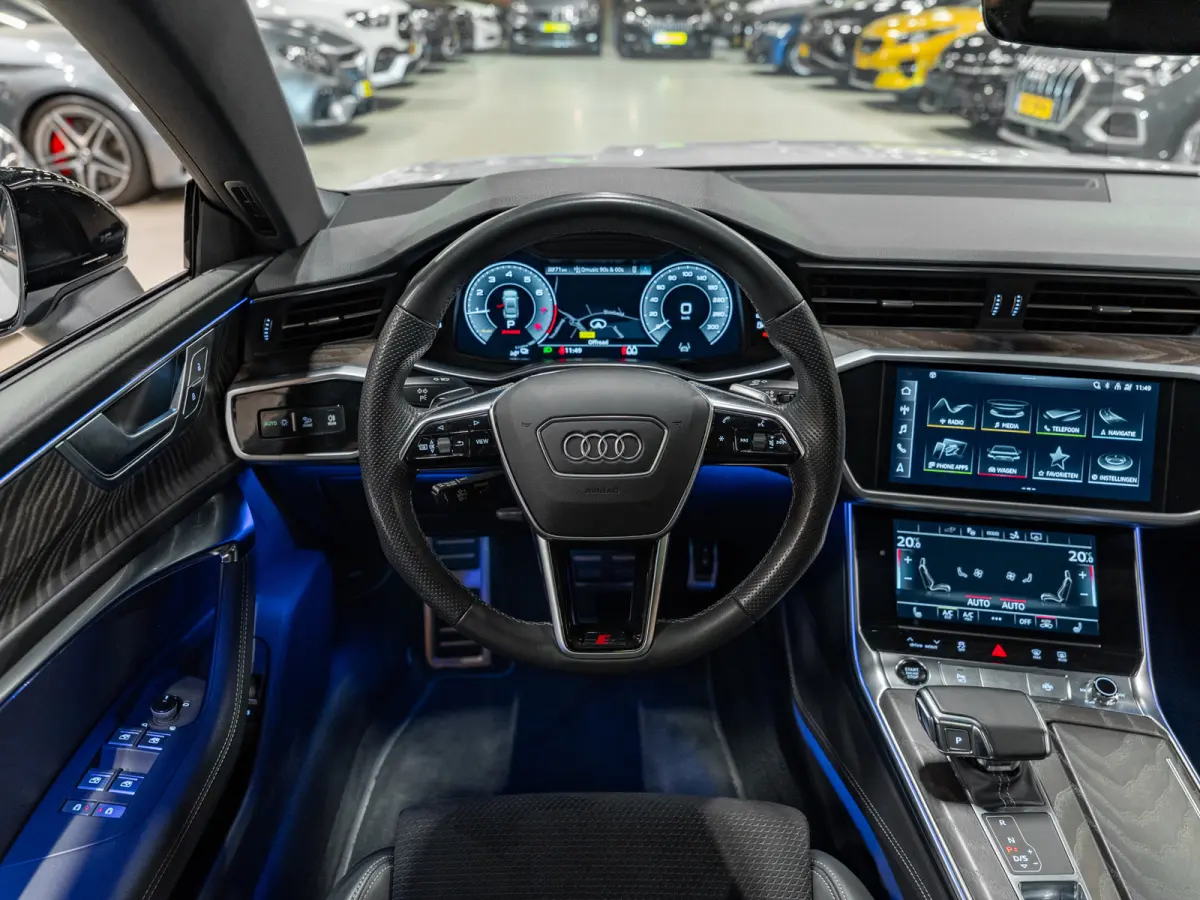 50 TFSI e Quattro 3X S-Line, Black Optik, Pano, ACC, Virtual, Ambiënte Light, Apple Carplay, Camera, PDC, Clima