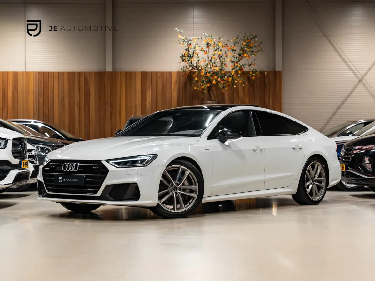 50 TFSI e Quattro 3X S-Line, Black Optik, Pano, ACC, Virtual, Ambiënte Light, Apple Carplay, Camera, PDC, Clima