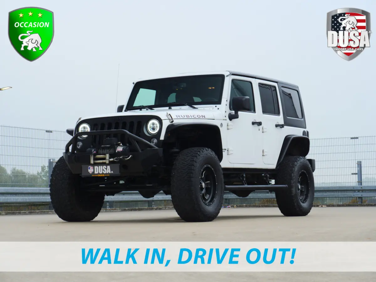 3.6 Rubicon Liftkit | Stubby offroad-bumper | Smittybilt lier | Fenders | Offroad Wheels