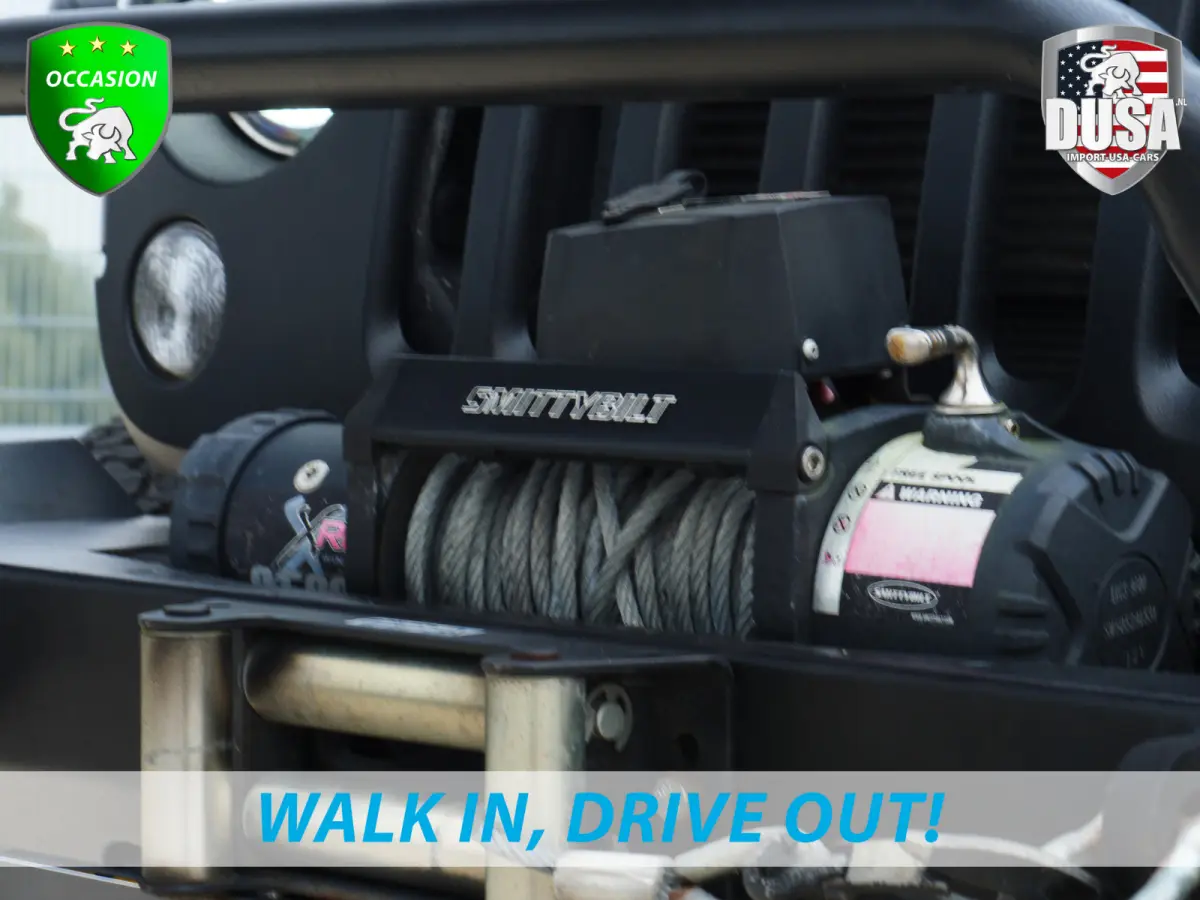 3.6 Rubicon Liftkit | Stubby offroad-bumper | Smittybilt lier | Fenders | Offroad Wheels