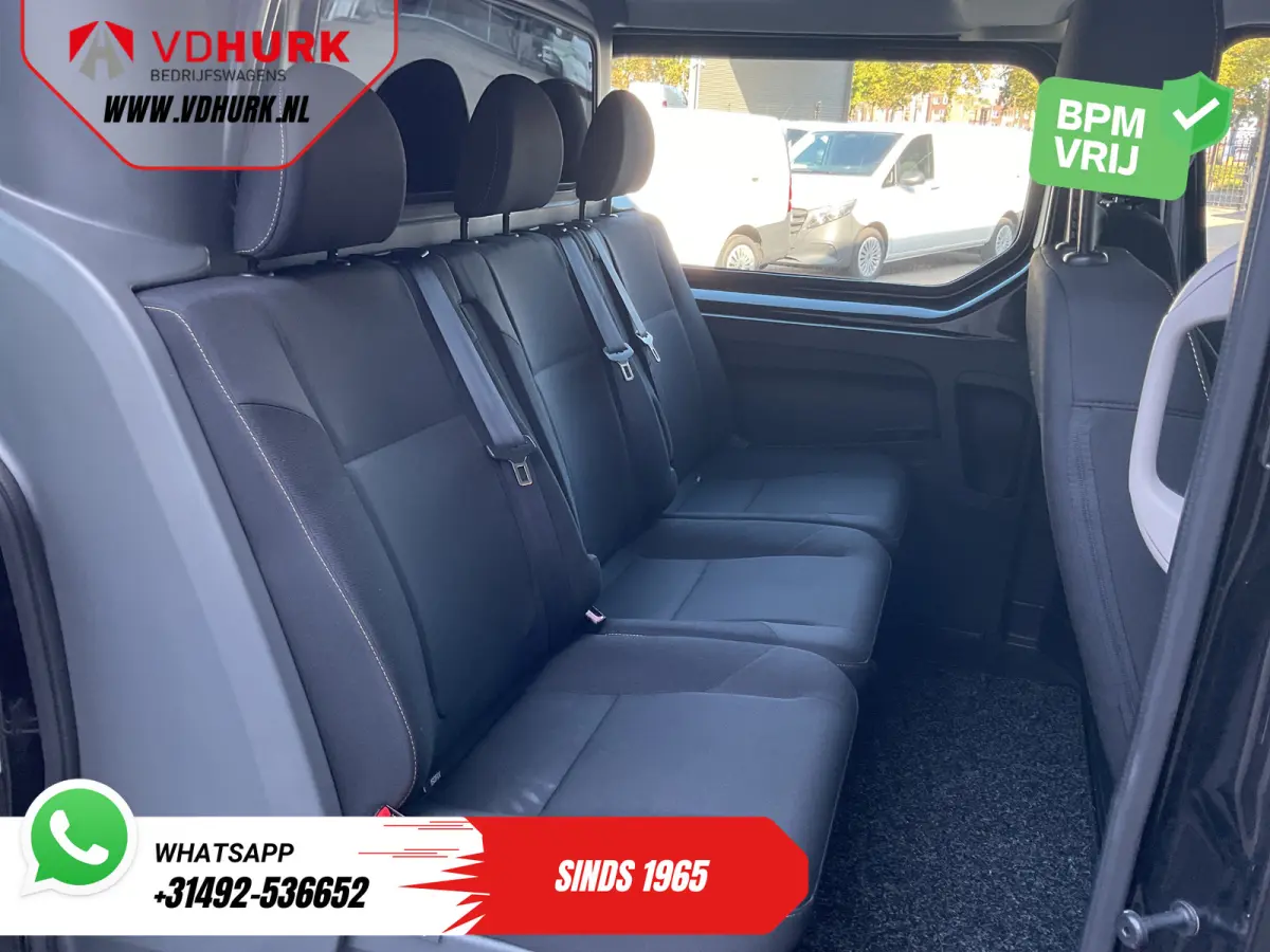 1.6 MJ L2 125 pk DC Dubbel Cabine APK-08-27'/ Airco/ Cruise/ 17'LMV/ PDC/ Sidebars/ Trekhaak