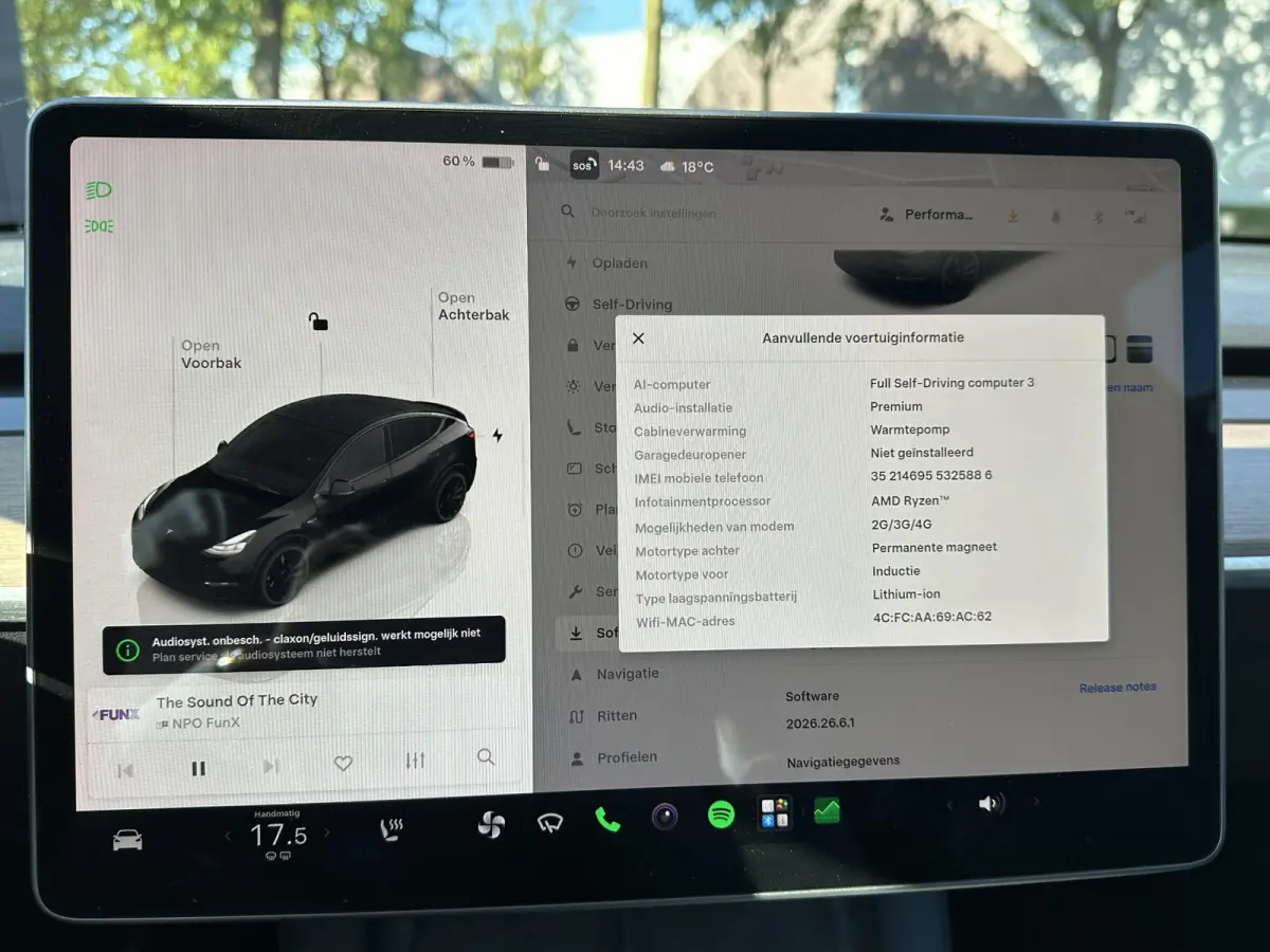 Performance AWD 75 kWh SOH 92%| RESTERENDE FABRIEKSGARANTIE VAN TOEPASSING OP DE HOOGVOLTACCU + AANDRIJFLIJN T/M 2030 OF 192.000KM!| RIJKLAARPRIJS INCL. 12 MND BOVAG GARANTIE