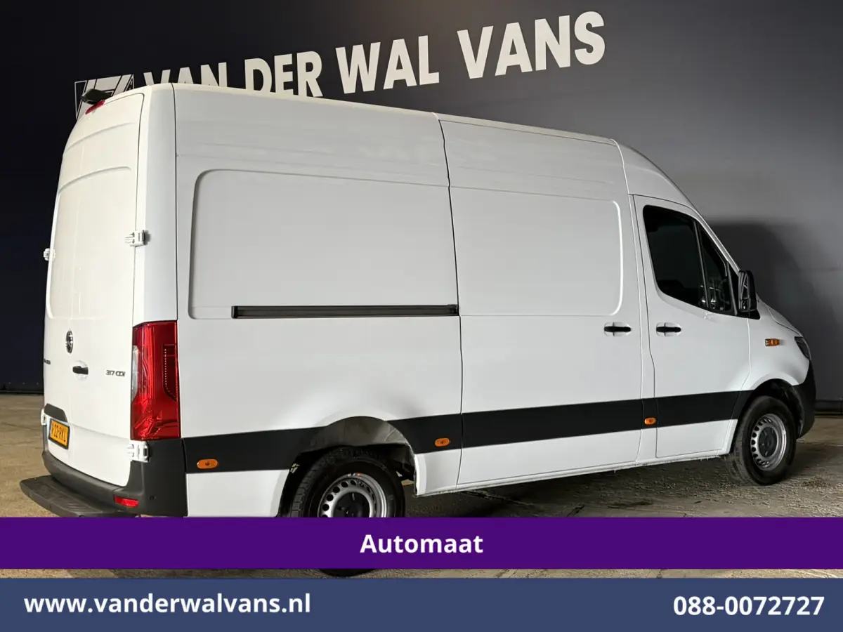 317 CDI 170pk 9G-Tronic Automaat L2H2 Euro6 Airco | Camera | Navigatie | Cruisecontrol | LED Chauffeursstoel, Stoelverwarming, Parkeersensoren, Bijrijdersbank