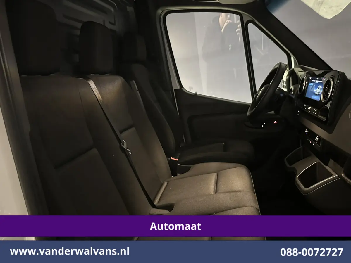 317 CDI 170pk 9G-Tronic Automaat L2H2 Euro6 Airco | Camera | Navigatie | Cruisecontrol | LED Chauffeursstoel, Stoelverwarming, Parkeersensoren, Bijrijdersbank